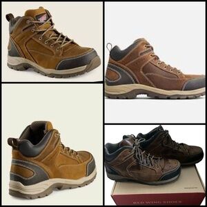 RED WING TRUHIKER
MEN'S 5-INCH SAFETY TOE HIKER  LEATHER COMFORT DURABLE BOOT 13